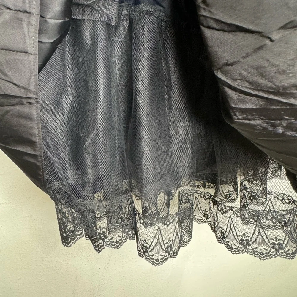 Gunne Sax Black Midi Dress - Picture 5 of 5